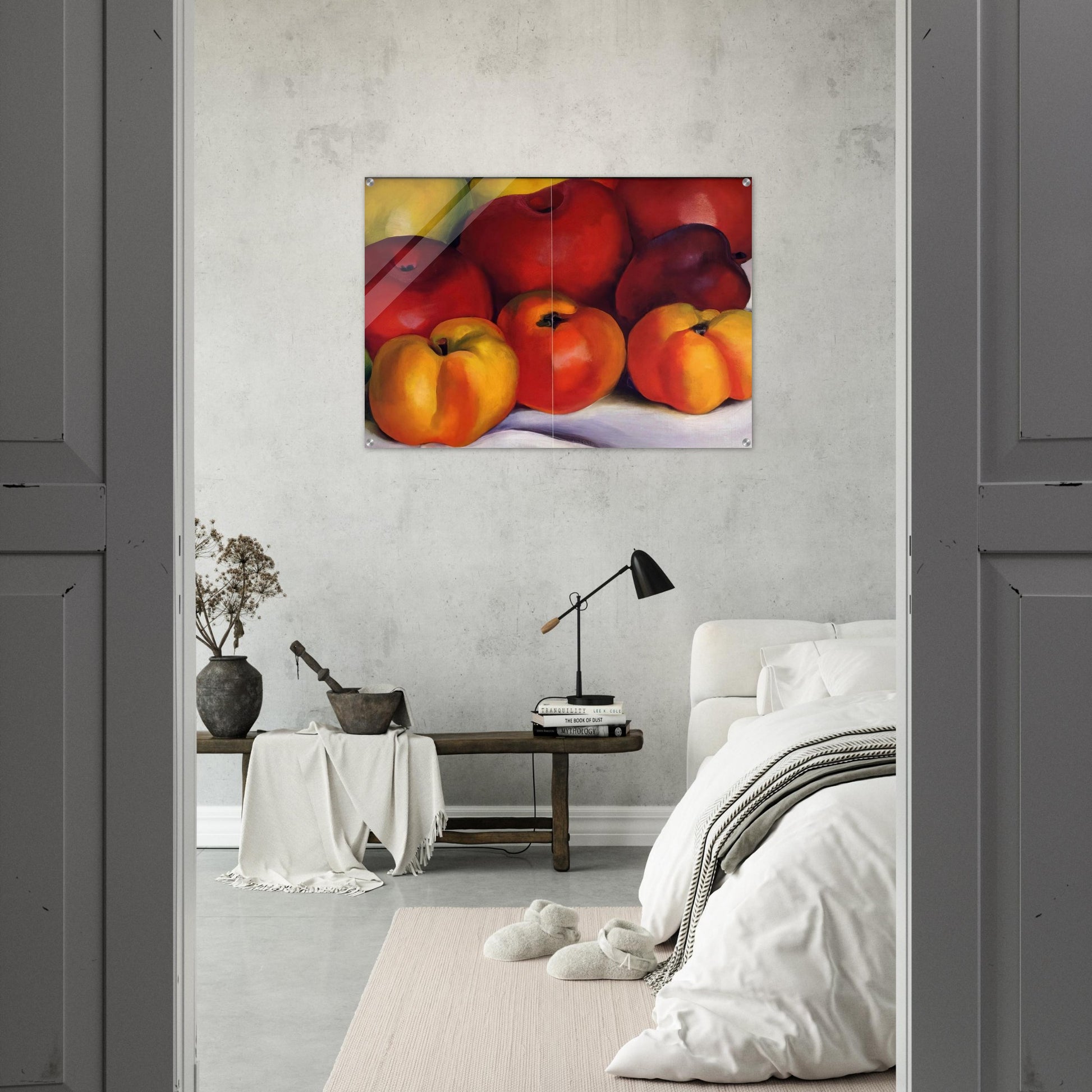 Apple Family - Georgia O'Keeffe Acrylic Print - 70x100 cm / 28x40″ inches