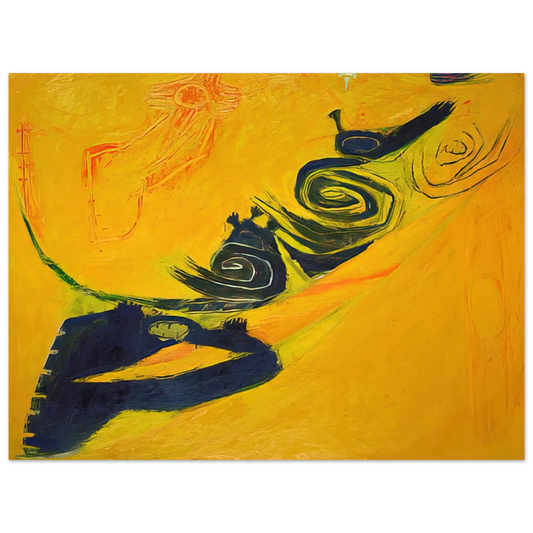 Frank Lobdell - Summer - 1962  75x100 cm / 30x40inches Fine Art Poster